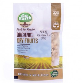 Go Earth Organic Cashew Nut (W240)   Pack  200 grams